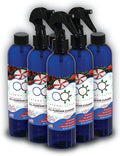 Natural Peppermint Bathroom Cleaner (6 Pack 8 fl. oz each 48 fl. oz total)– Refreshing Fast-Acting All-Purpose Spray for Toilet Shower &amp Sink – Descaler Limescale Grime &amp Soap Scum Re
