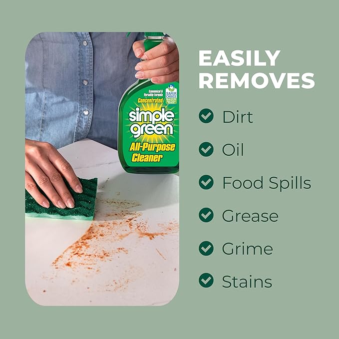 Simple Green All-Purpose Cleaner Spray and Refill Green 3 Piece Set Original 1 Count