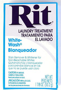 Rit Dye Laundry Treatment White-wash Stain Remover and Whitener Powder 1-7/8 oz White 10-Pack