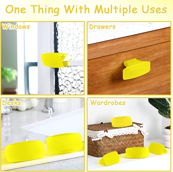 LemonRoad 12 Pack Toilet Bowl Deodorizer Rim Hanger Air Freshener Fruity Scent Toilet Bowl Fresheners for Bathroom Car Wardrobe (Yellow)