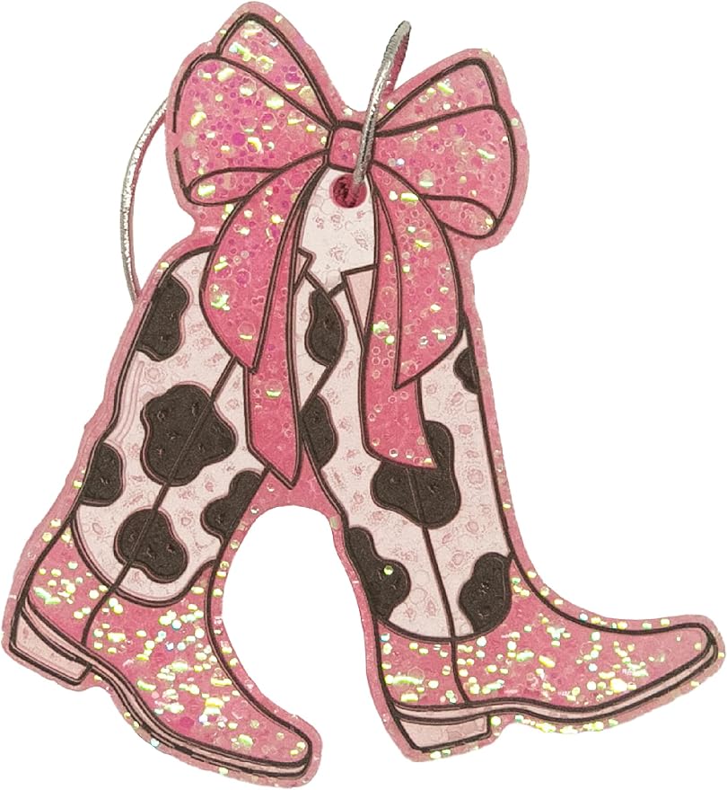 Simply Southern Air Fresheners - Great for Car Closet Bathroom Small Spaces - Decorative Hanging Scents (Boots Warm Sugar Vanilla)