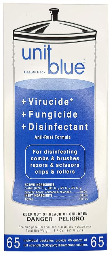 Unit Blue Germicidal Disinfectant (Box of 65)