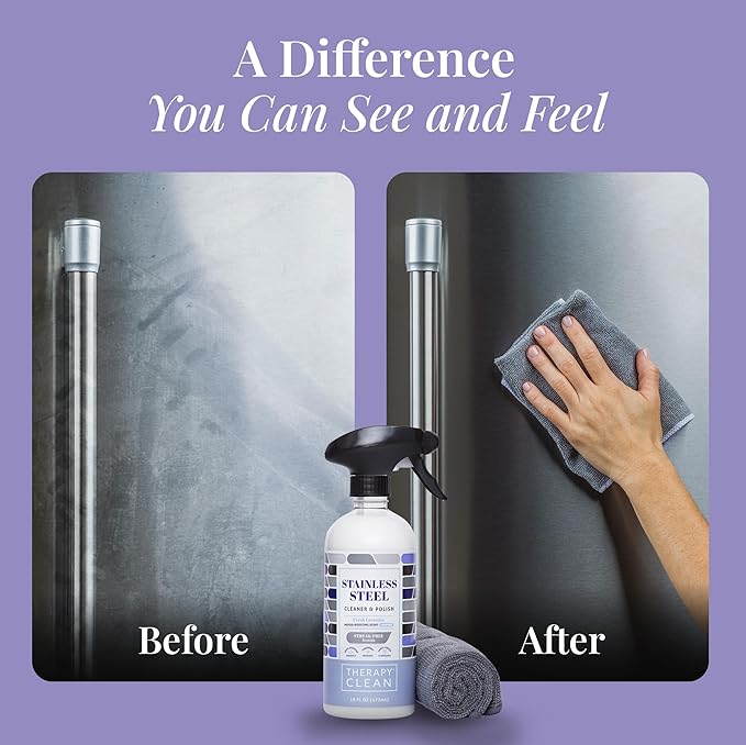Therapy Stainless Steel &amp Cooktop Cleaner Bundle