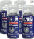 Ozium Air Sanitizer 2 oz Car Fogger: Single-Shot Smoke Odor Eliminator &amp Car Air Freshener (New Car Smell 4 Packs)
