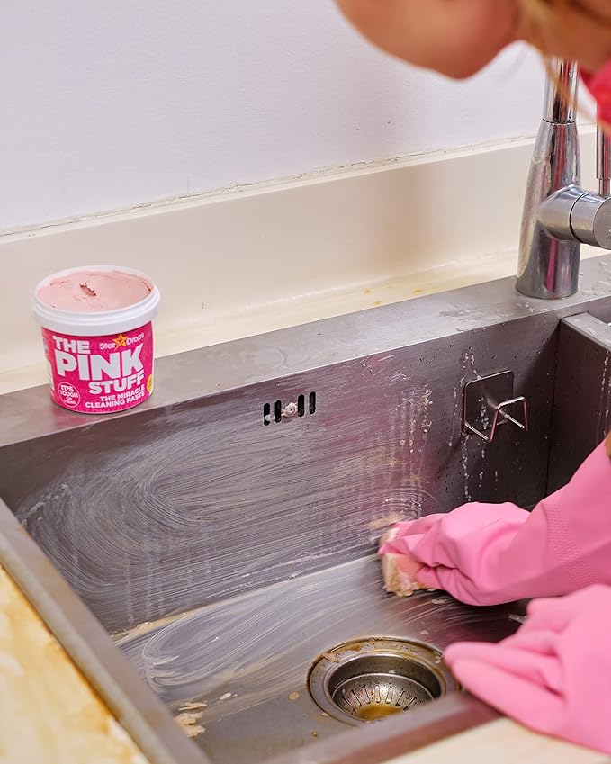 Stardrops - The Pink Stuff - The Miracle Cleaning Paste and Multi-Purpose Spray Bundle (2 Cleaning Paste 1 Multi-Purpose Spray)