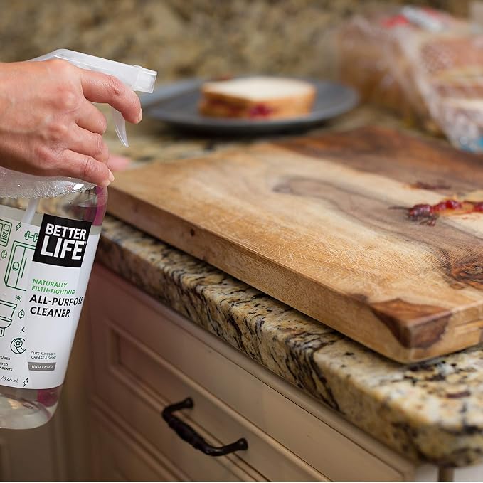 Better Life 32 Oz All Purpose Cleaner 2 Scents- Unscented + Currant &amp Citrus