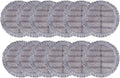 Electric Wet Dry Mop Head Brush Head Compatible with Dyson V8 V7 V10 V11 Vacuum Cleaner Replaceable Parts with Water Tank Accessories (Color : 12pcs mop Cloths)