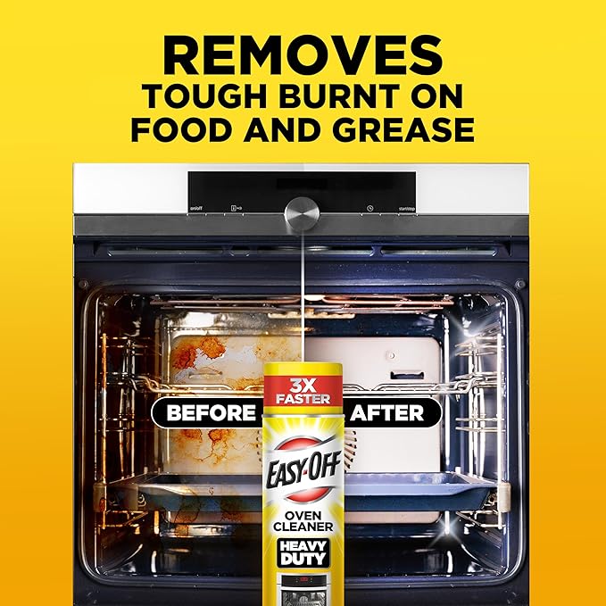 Easy-Off Heavy Duty Oven Cleaner Regular Scent 87 oz (6 Cans x 14.5 oz)