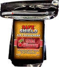 SAFE SHIELD AIR FRESHENER PADS SCENTS 60 COUNT CAR LOT AUTO RENTAL DETAILER DEALERSHIP (WILD CHERRY)