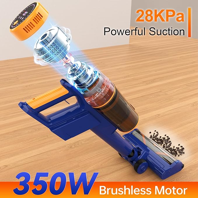 Stick Vacuum350W/23Kpa Stick Vacuum with Smart Display (L)