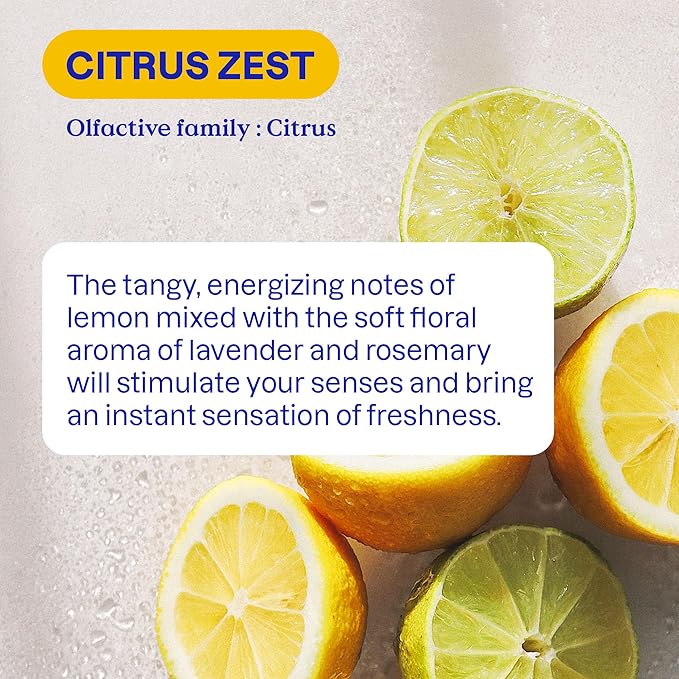 Bundle of ATTITUDE Kitchen All Purpose Cleaner Multi-Surface Cleaner Plant &amp Mineral-based Formula Citrus Zest 27.1 fl oz + Bulk Refill 67.7 Fl Oz