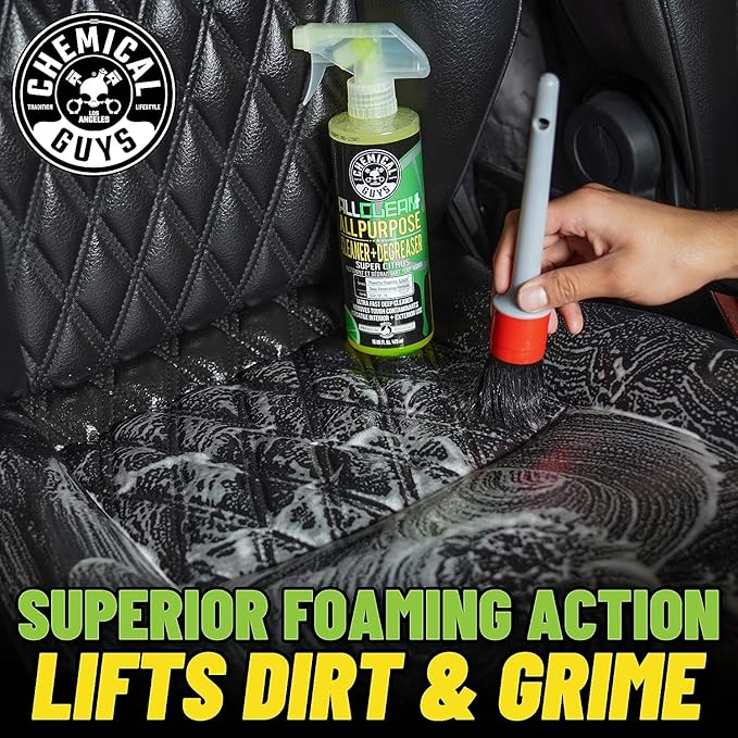 Chemical Guys All Clean+ Citrus All Purpose Cleaner (2 x 16 Fl Oz) – Interior &amp Exterior Multi-Surface Degreaser &amp Stain Remover