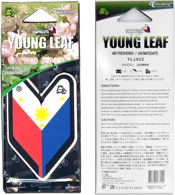 YLJA22 Japan Tree Frog Jasmine Scents JDM Air Freshener 1 Box 24 Piece
