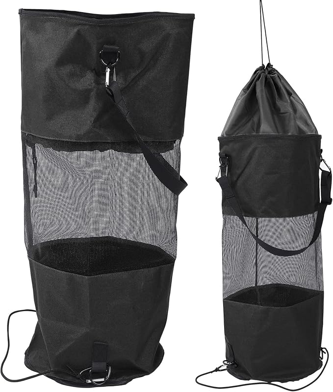 Portable Mesh Trash Bags Boat Trash Bag Boat Trash Bags Container Reusable Water Proof Boat Trash Bag for Boat Garbage Storage
