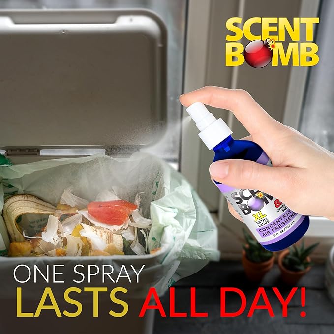 Scent Bomb Air Freshener Spray Long-Lasting Odor Eliminator for Home &amp Car Effective Deodorizer Spray for Kitchen Bathroom Fresh Room Spray &amp Smell Neutralizer Lavender