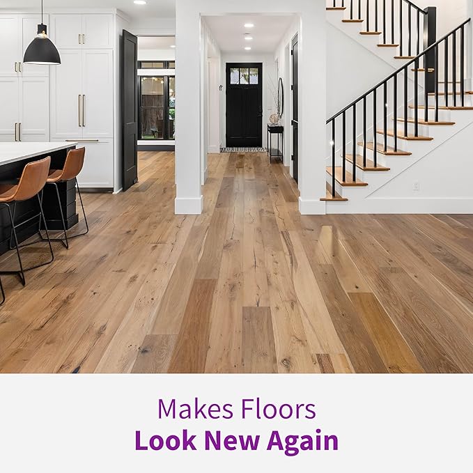 Rejuvenate Shine Refresher Floor Polish Covers Smudges Protects And Boosts Shine On Sealed Hardwood Laminate Vinyl And Tile 1 Gallon