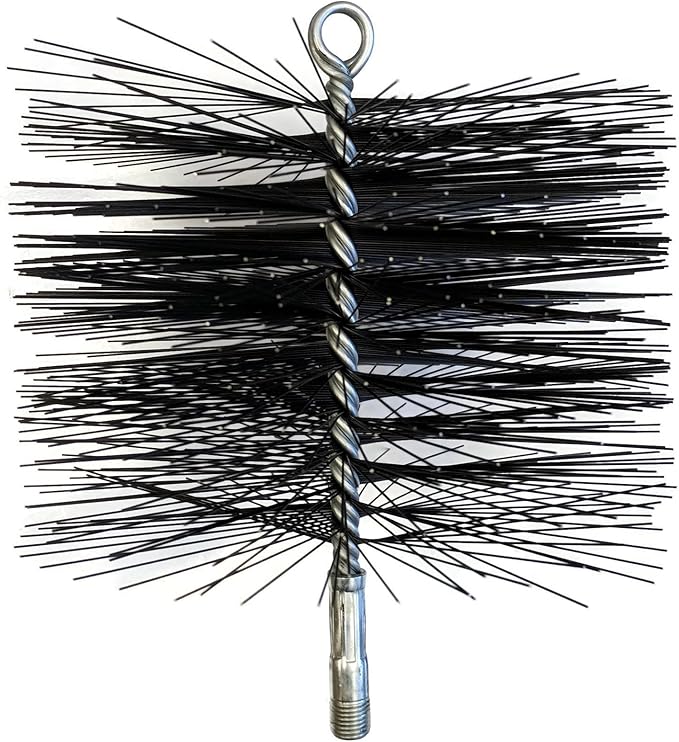 Midwest Hearth Wire Chimney Cleaning Brush (8-Inch Round) Made in USA