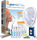 Mypurmist Free Plus Facial Steam Mask - Advanced Relief for Sinus Allergy Cold Cough and Skincare Needs - Facial Steamer Personal Vaporizer Inhaler Humidifier