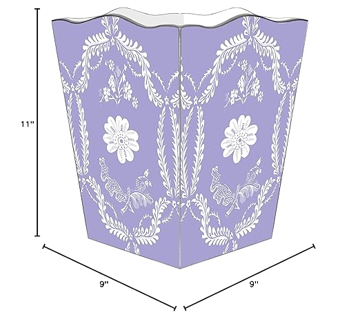 WB800-Lavender Provencial Wastepaper Basket