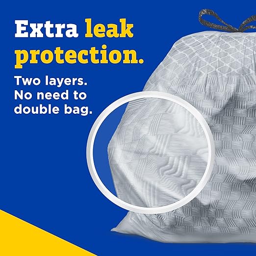 CloroxPro Glad Forceflex Kitchen Trash Bags 13 Gal Fresh Clean 110 Ct Pack of 3 (Pack May Vary)