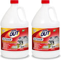 IRON OUT Liquid Rust Stain Remover Pre-mixed Quickly Removes Rust Stains from Concrete Vinyl and Other Outdoor Surfaces No Scrubbing Safe to Use 1 Gallon 2 Pack