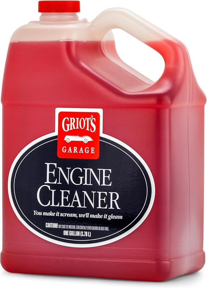Griot's Garage Engine Cleaner for Car Motorcycle Boat RV and Truck Oil Dirt and Grime Remover 11158 One Gallon