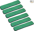 Real Clean 36 inch Microfiber Dry Dusting Mop Pad for Flat Mop Frames (Pack of 6)