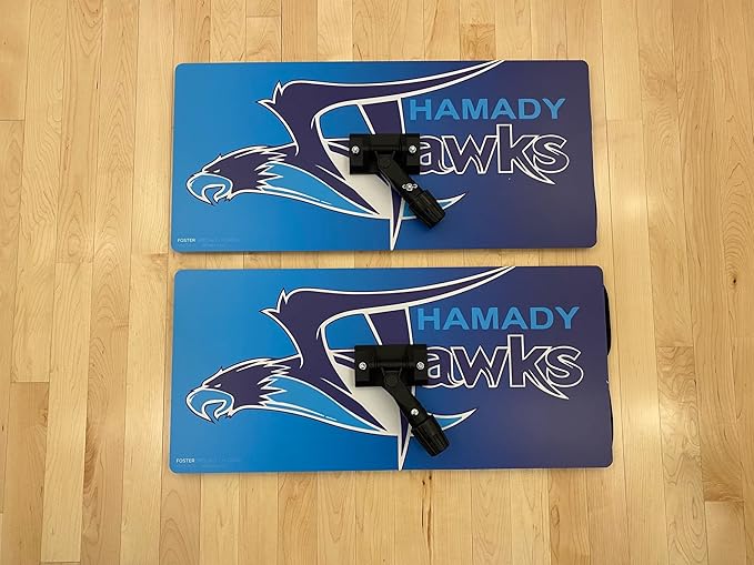 Custom 26x12 Microfiber Sweat Mop Set - Game Day Perspiration Mop for Basketball Court