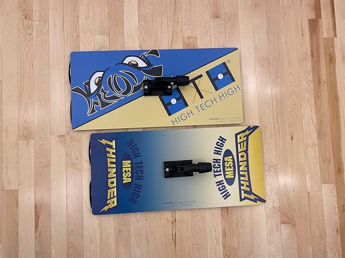 Custom 26x12 Microfiber Sweat Mop Set - Game Day Perspiration Mop for Basketball Court