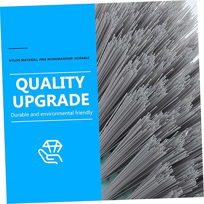 3 Pieces Floor Cleaning Brush Tile Grout Brush Kitchen Scrubbing Cleaning Brush Stiff Grout Cleaner Abs Bathroom Brush Broom (Verde 31X5.5X121CM)