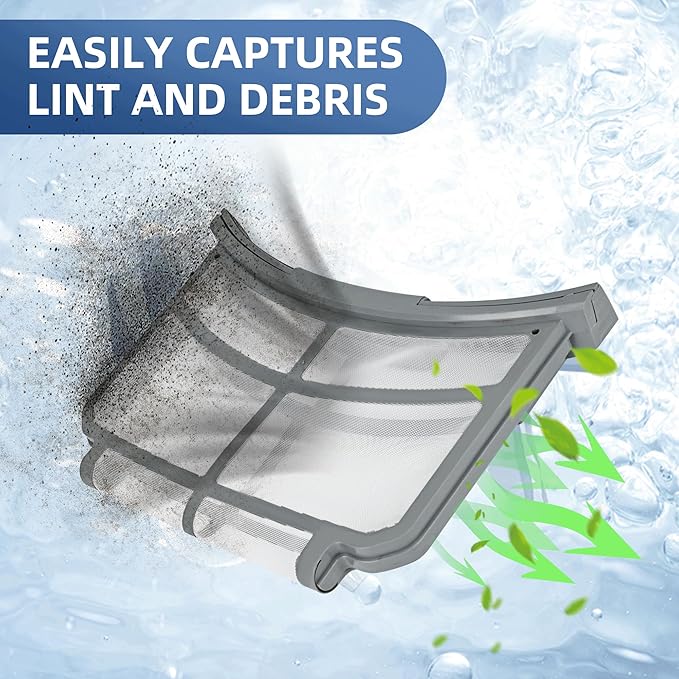 Upgraded WE16X32537 WE16X29597 Dryer Lint Screen Filter Replacement for GE Dryer GFD65ESSN1WW GFD85GSPN0RS GFD85ESPN0DG GFD55ESSN1WW GFD85ESPN0RS GFD55ESMN0DG GFD55ESSN0WW AP7205579 by APPLIANCEMATES
