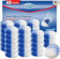 KIISIISO Toilet Bowl Cleaners 40 PACKLong-Lasting Toilet Bowl Cleaner Tablets with Sustained-Release Technology Against Tough StainsAutomatic Toilet Cleaner for Deodorizing &amp Descaling