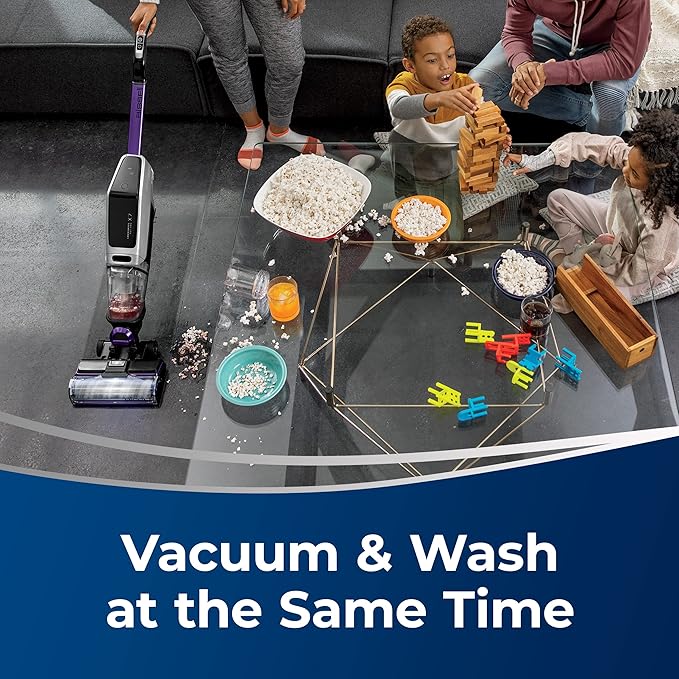 Bissell CrossWave X7 Cordless Pet Pro Multi-Surface Wet Dry Vacuum with WiFi Connectivity 3279 Violet