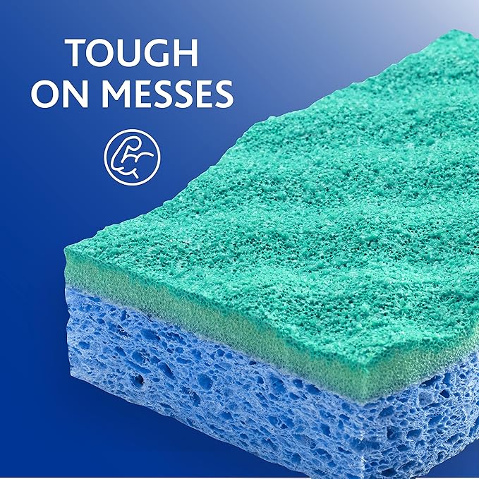 O-Cedar Multi-Use Scrunge Scrub Sponge 6 Count (Pack of 4)