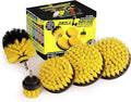 Bathroom Accessories - Drill Brush - Bathroom Cleaner Kit - Shower Cleaner Brush - Shower Door Cleaner - Bathtub Brush - Bath Mat - Tile Cleaner- Grout Cleaning Brush - Scrub Brush - Bathroom Rugs