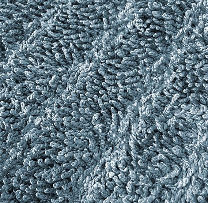 High-Performance Twisted-Loop Microfiber Dust Mop Kit: Superior Cleaning Efficiency - Blue 18 Inch