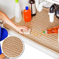 Xtreme Mats Under Sink Kitchen Cabinet Mat Pick Your Size 31 1/4 x 22 1/4 Waterproof Cabinet Protector &amp Drip Tray Liner CM-33-BEIGE