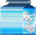 Hanging Moisture Absorber Fresh Cotton 10.6 oz/300g | Moisture Absorbing Bags for Bathroom Closet Kitchen &amp Vehicles | Removes Moisture Humidity &amp Odors | Portable Dehumidifier | Set Of 20