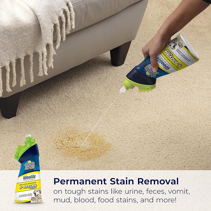 Bissell Woolite Pet Urine Eliminator with BrushHead 4PK 3773L