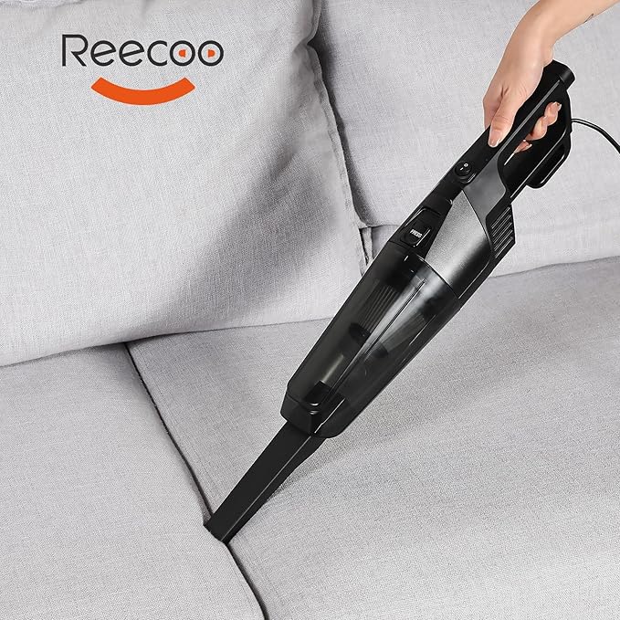 Stick Vacuum Cleaner with 3 Mop Pads Electirc Mop 600W 18kpa Powerful Suction Corded Upright Vacuum Lightweight Electric mop for Tile Hardwood FloorMarble Cleaning