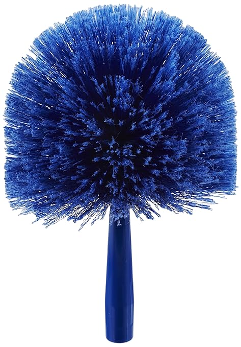 SPARTA Flo-Pac Rounded Duster Cleaning Duster with Electrostatically Charged Bristles for Cleaning 9 X 7 X 7 Inches Blue (Pack of 12)