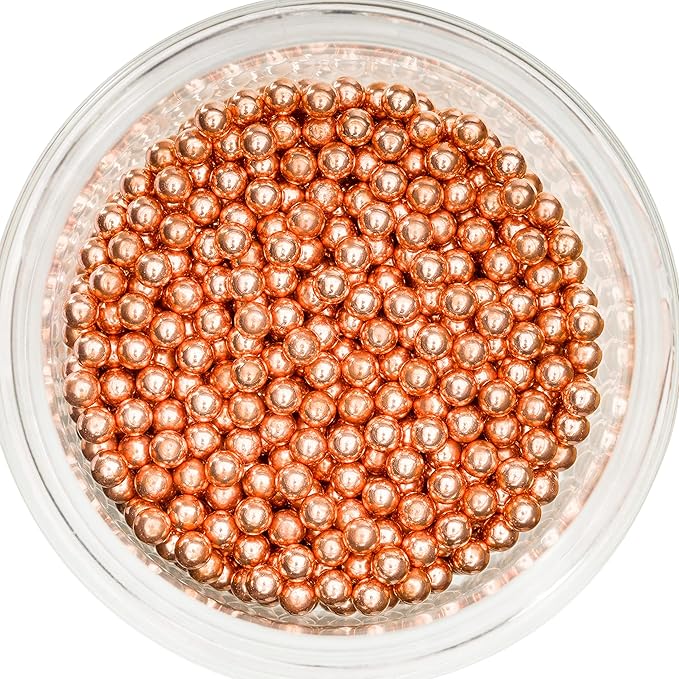 Redecker Decanter Cleaning Beads Copper-Clad Steel Beads for Vases Bottles &amp Carafes Approx. 1000 Beads 3mm in Storage Box for Narrow Neck Glassware Cleaning Made in Netherlands