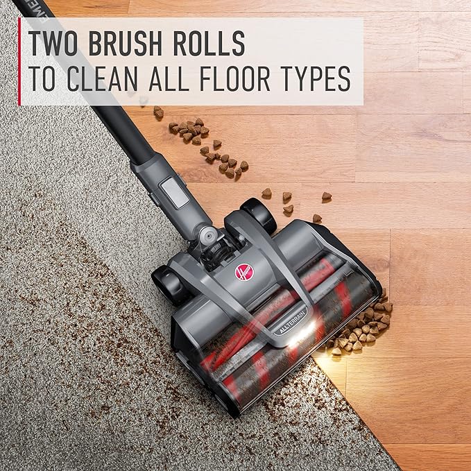 Hoover ONEPWR WindTunnel Emerge Complete Cordless Stick Vacuum Cleaner Lightweight Stick Vac Powerful and Quiet Cleaning Self Standing No Wall Mount Required Cordless Vacuum Cleaners for Home Use