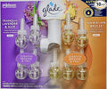 Glade Plugins Lavender Aloe &amp Hawaiian Breeze 9 Scented Oil Refills and 1 Warmer