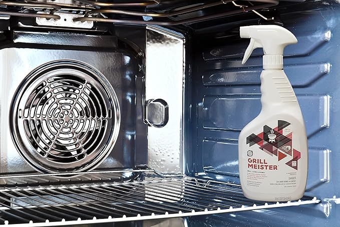GrillMeister Grill Grate Barbeque &amp Oven - Heavy Duty Cleaner/Degreaser - Quart (Case of 12)