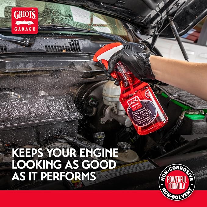 Griot's Garage Engine Cleaner for Car Motorcycle Boat RV and Truck Oil Dirt and Grime Remover 11158 One Gallon