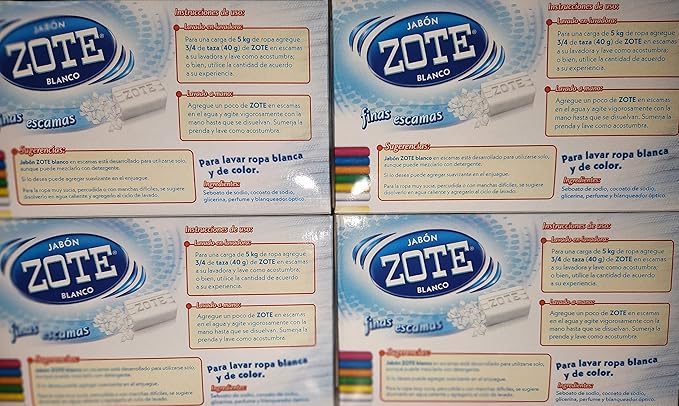 My Brand Jabon Zote Blanco Laundry Flakes (4) Pack of 3