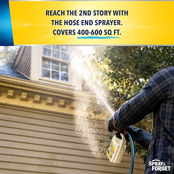 Spray &amp Forget 1-Quart Hose End Concentrated Roof Cleaner