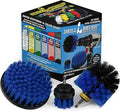 Kayak - Cleaning Supplies - Drill Brush - Boat Accessories - Hull Deck Fiberglass Gel Coat Carpet Seats - Spin Brush Kit - Pond Scum Oily Residue Weeds Barnacles Oxidation - Canoe