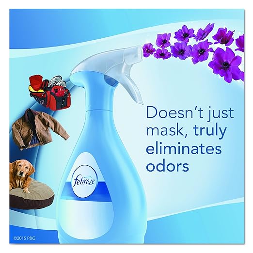Febreze 84221CT Fabric Refresher &amp Odor Eliminator Downy April Fresh 27oz Spray Bottle (Case of 6)